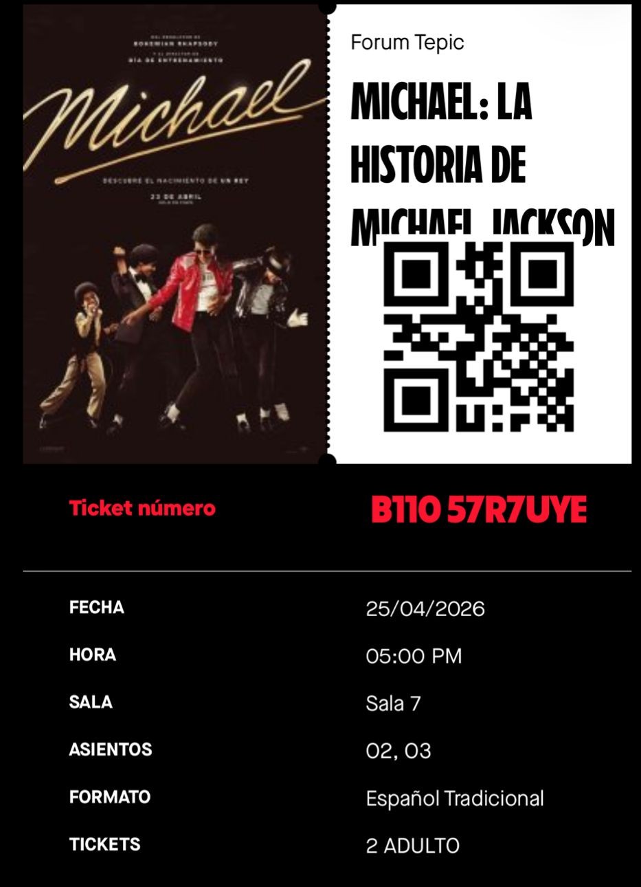 Boletos Michael Jackson